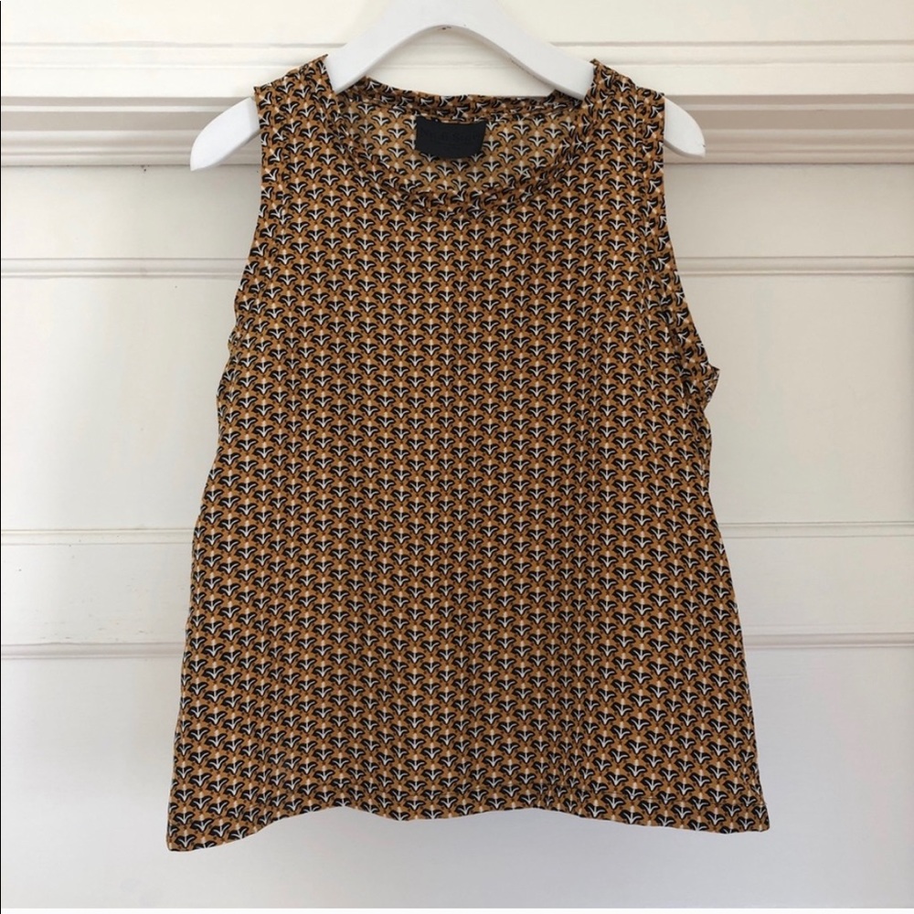 No. 6 Store 100% Silk Tank Top